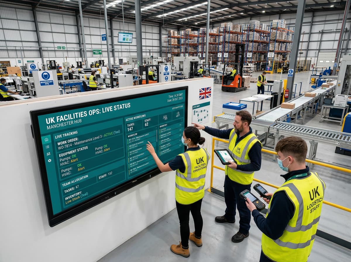 UK care operations and quality oversight dashboard