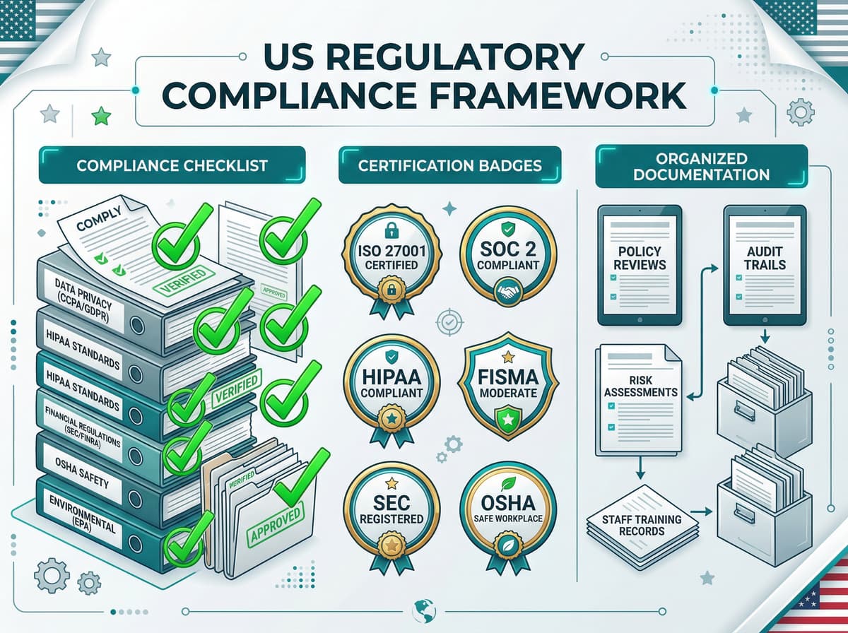 US federal and state compliance framework