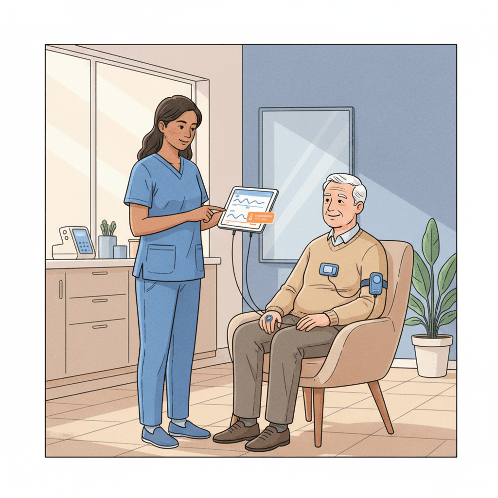 Vital Sign Monitoring and Automated Alerting in Residential Care